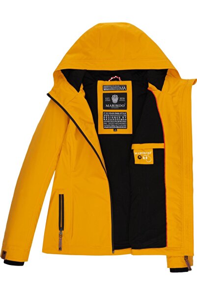 Marikoo Übergangsjacke Brombeere