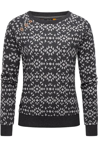 Ragwear Rundhalspullover Darria Aztec
