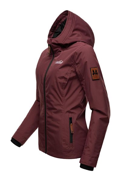 Marikoo Übergangsjacke Brombeere