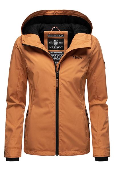 Marikoo Übergangsjacke Brombeere