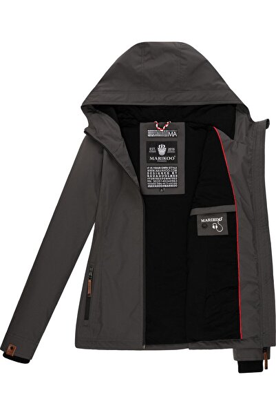 Marikoo Übergangsjacke Brombeere