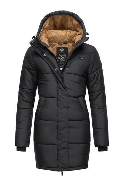 Ragwear Steppmantel Relive Langes Remake