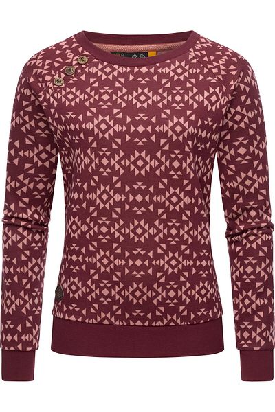 Ragwear Rundhalspullover Darria Aztec