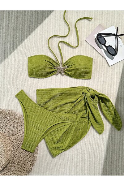 LORE MİEL Aksesuarlı Bikini Takımı