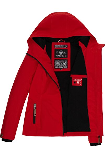 Marikoo Übergangsjacke Brombeere