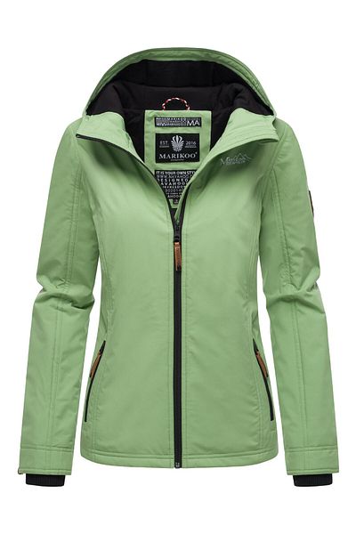 Marikoo Übergangsjacke Brombeere