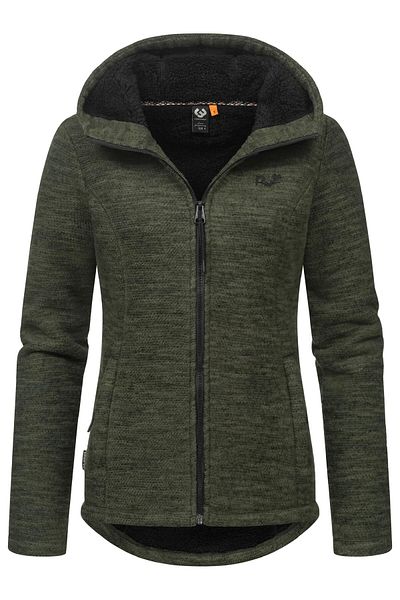 Ragwear Kapuzenstrickjacke Lyshka Melange