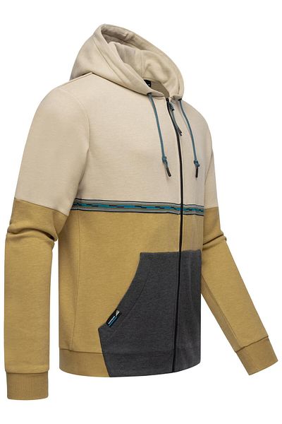 Ragwear Kapuzensweatjacke Blocky