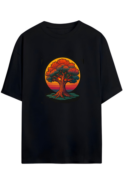 MAGORS تي شيرت Grafftee للجنسين مصنوع من القطن العضوي بنسبة 100% وياقة دائرية...