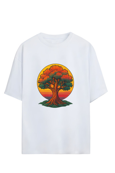 MAGORS تي شيرت Grafftee للجنسين مصنوع من القطن العضوي بنسبة 100% وياقة دائرية...