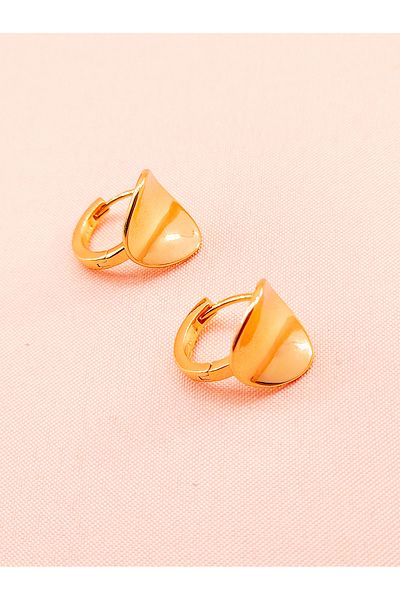 luree accessories Oval Design Vip Earrings