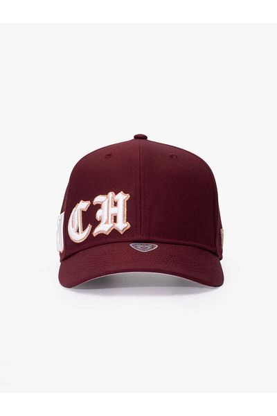 Rust&Rich Women Men Burgundy Baseball Cap Urban Collection Gothic