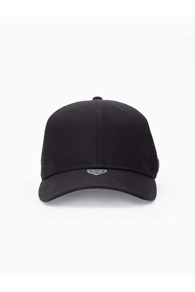 Rust&Rich Women Men Black Baseball Cap Curved Visor Timeless Collection Casual