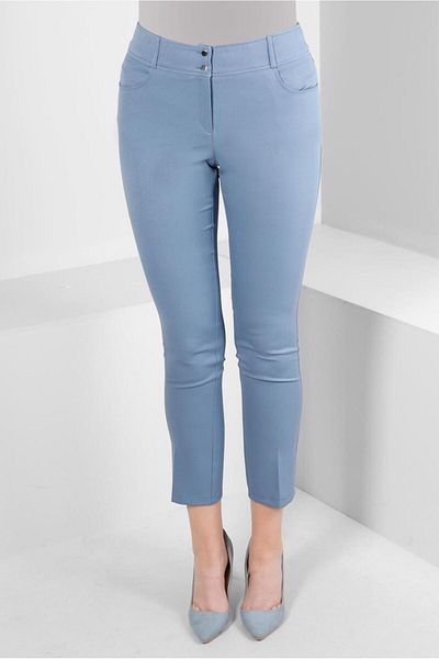 Alvina PANTALON DUBLU NATURI PICIOARE ÎNguste 70505