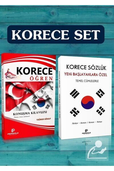 Pergole Yayınları Korece Öğren Seti (2 Kitap)