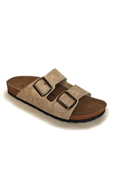 Pierre Cardin Pc-7543 Anatomical Double Belted Men's Arizona Slippers