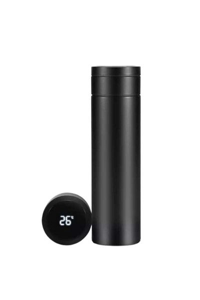 Bogadini Termos Cu Afisaj Led, Indicator Temperatura, Otel Inoxidabil, 500 Ml, Negru