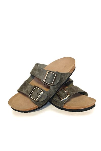 Pierre Cardin PC-7543 Ανατομικές Ανδρικές Παντόφλες Arizona με διπλή ζώνη