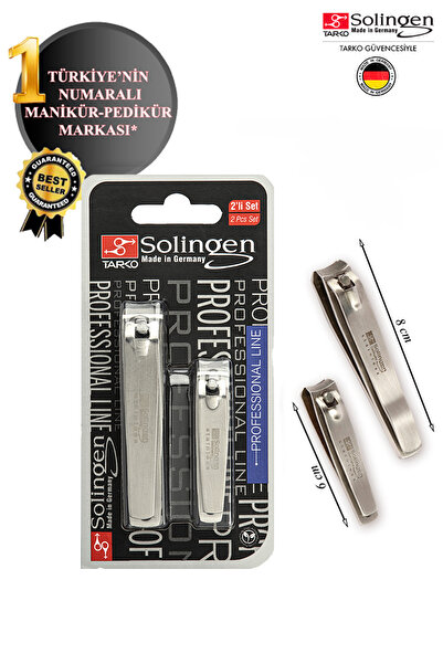 Solingen 2’li Tırnak Makası Seti 3102 – Paslanmaz Çelik , El Ve Ayak Için