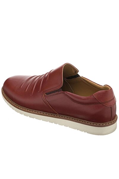 İriadam 45 - 46 - 47 - 48 - 49- 50 Ag8444-7 Hazelnut 4 Seasons Top Quality Thermo Sole Large Size Men's Shoes
