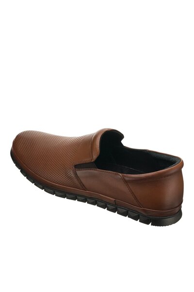 İriadam Ag1041-1 Hazelnut Wide Fit Leather Men's Shoes - 45,46,47,48,49,50