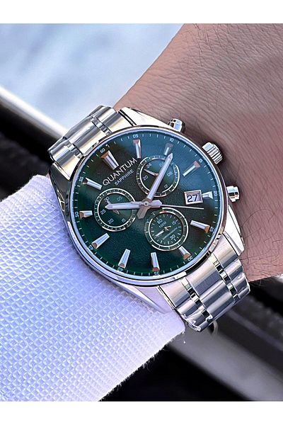 Quantum Multi Function Steel Cord Men's Wristwatch Special Series Original