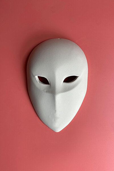 Ref-San Maske v2 Seramik Bisküvi - Açık Gözlı (Ham Ürün)