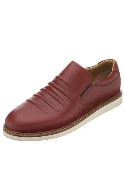 İriadam 45 - 46 - 47 - 48 - 49- 50 Ag8444-7 Hazelnut 4 Seasons Top Quality Thermo Sole Large Size Men's Shoes