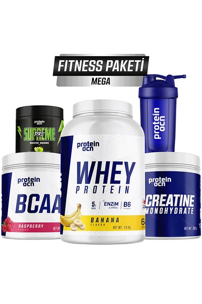 Proteinocean Fitness Pack Mega - Banana Raspberry
