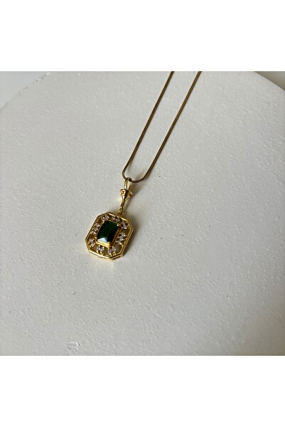 Lluvia Aksesuar Çelik Kadın Kolyesi Serenay Kolye Sevgiliye Hediye Kadına Hediye Doğum Günü Hediyesi