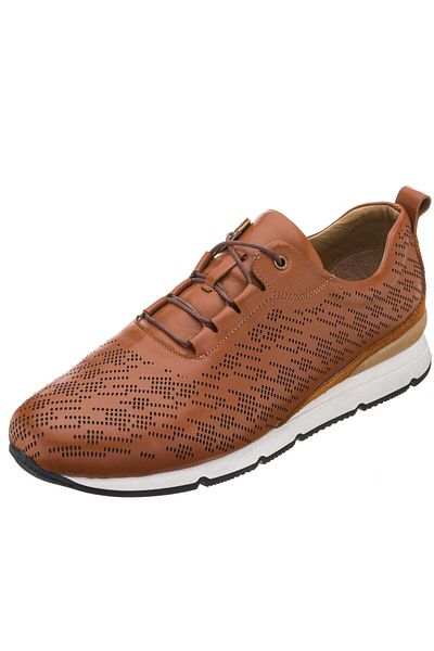 İriadam Gzl1802 Tan Wide Fit Large Size Men's Shoes in Numbers 45,46,47,48,49,50