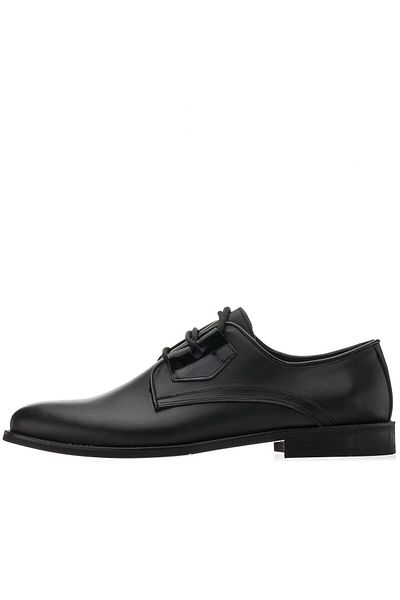 İriadam Nv1911 Black Analin Men's Shoes in Numbers 45,46,47,48,49,50