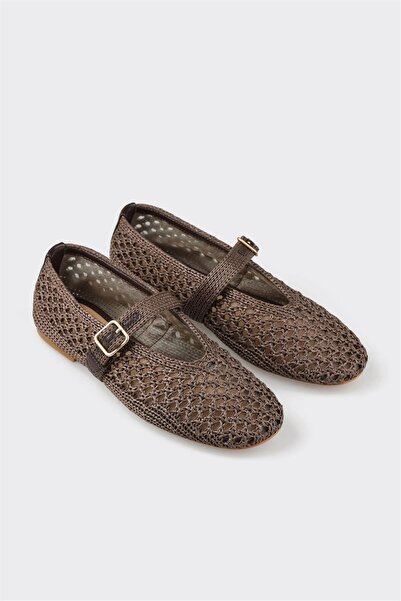 Elle Shoes Kahve Kadın Günlük Ayakkabı