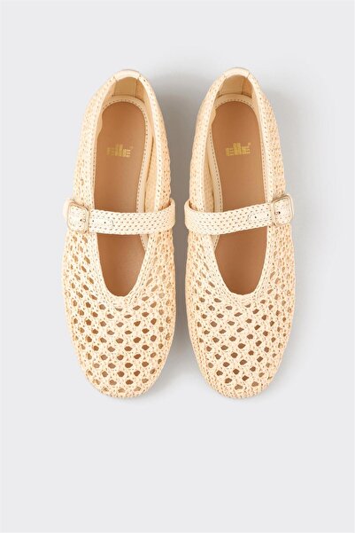 Elle Shoes Bej Kadın Günlük Ayakkabı