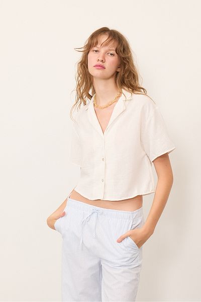 Addax G16773-y4 Model Short Sleeve Shirt