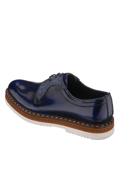 COSTO 45-46-47-48-49-50 Numara Gs4138 Lacivert Açma Deri Eva Taban Rahat Hafif Geniş Kalıp Premıum Serisi