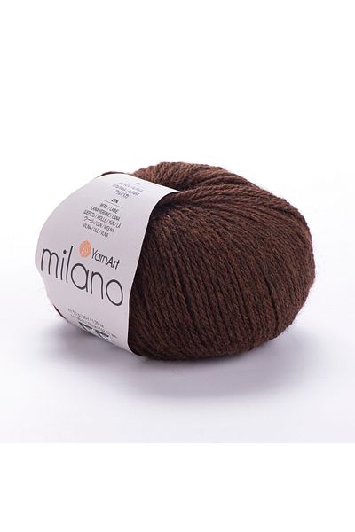 Yarnart Milano - Πλεκτό Νήμα Καφέ-871
