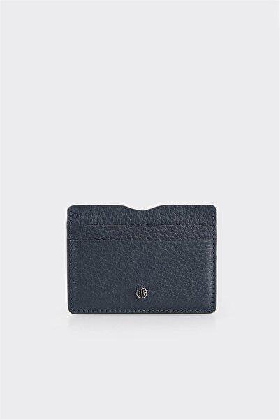 Elle Shoes Lacivert Deri Erkek Kartlık