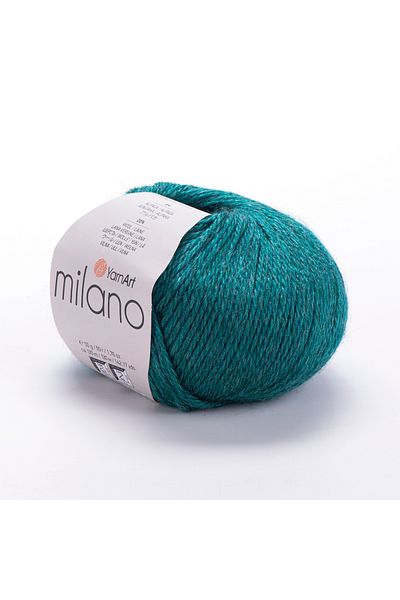 Yarnart Milano - Χειροποίητο Νήμα Πλεξίματος Petrol Green-873