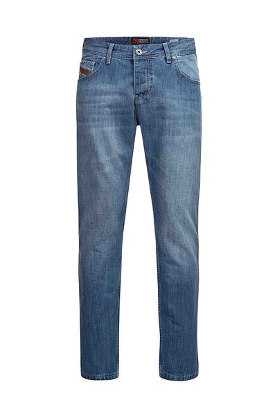Alessandro Salvarini A. Salvarini Marco Designer Herren Jeans Hose Basic Stretch Jeanshose Comfort Fit