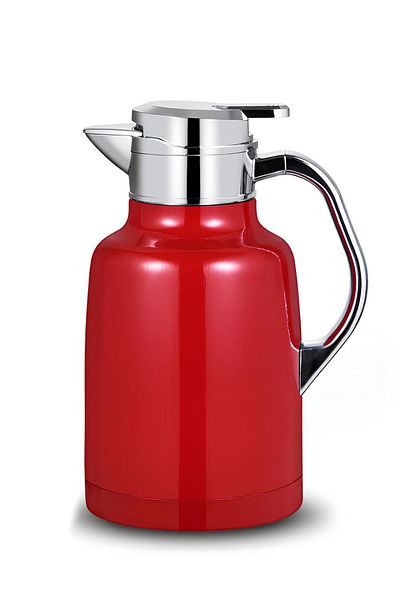 Weather Forecast 304 Steel 1.6 L Double Layer Red Vacuum Camping Picnic Tea Thermos cin556kr