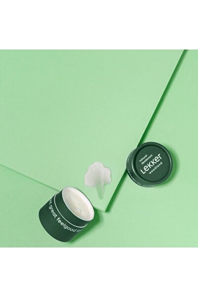 LEKKER Lekker cream deodorant, vegan, aluminum-free, Woodland 30g (zero plastic)
