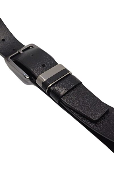 Karalı Deri Men's Belt, Genuine Leather, Suitable for Jeans and Canvas Pants