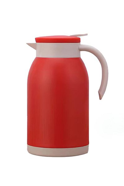Weather Forecast 304 Steel 1.2L Double Layer Red Vacuum Camping Picnic Tea Thermos cin555kr