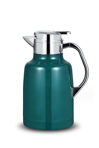 Weather Forecast 304 Steel 1.6L Double Layer Green Vacuum Camping Picnic Tea Thermos cin556ys