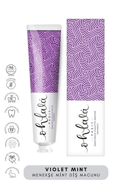 OHLALA Violet Mint Toothpaste 75ml