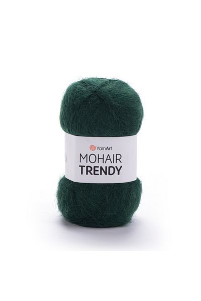 Yarnart Mohaır Trendy - Πλεκτό Χέρι Νήμα Σκούρο Πράσινο-108