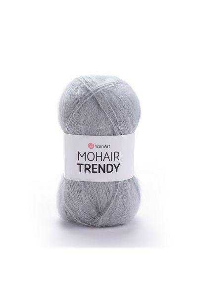 Yarnart Mohaır Trendy - Χειροποίητο νήμα πλεξίματος Grey-113