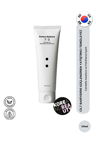 BLAB [7:3] CICA Barrier Gentle Morning Cleanser 120ml | Cica Özlü Yatıştırıcı...