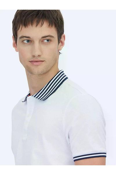 Kip Polo-T-Shirt aus Baumwollmischung